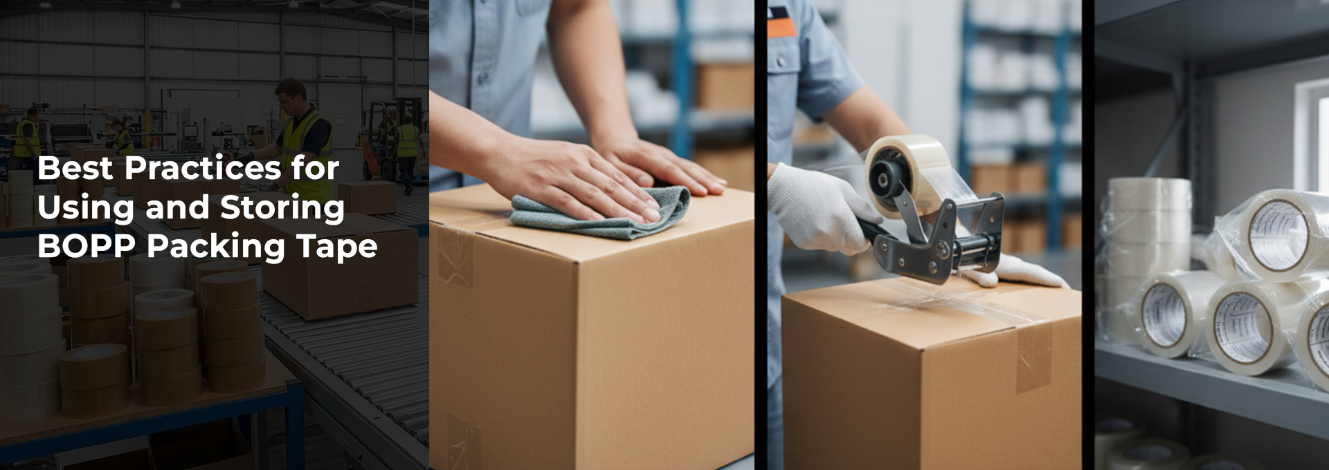 Best Practices for Using and Storing BOPP Packing Tape