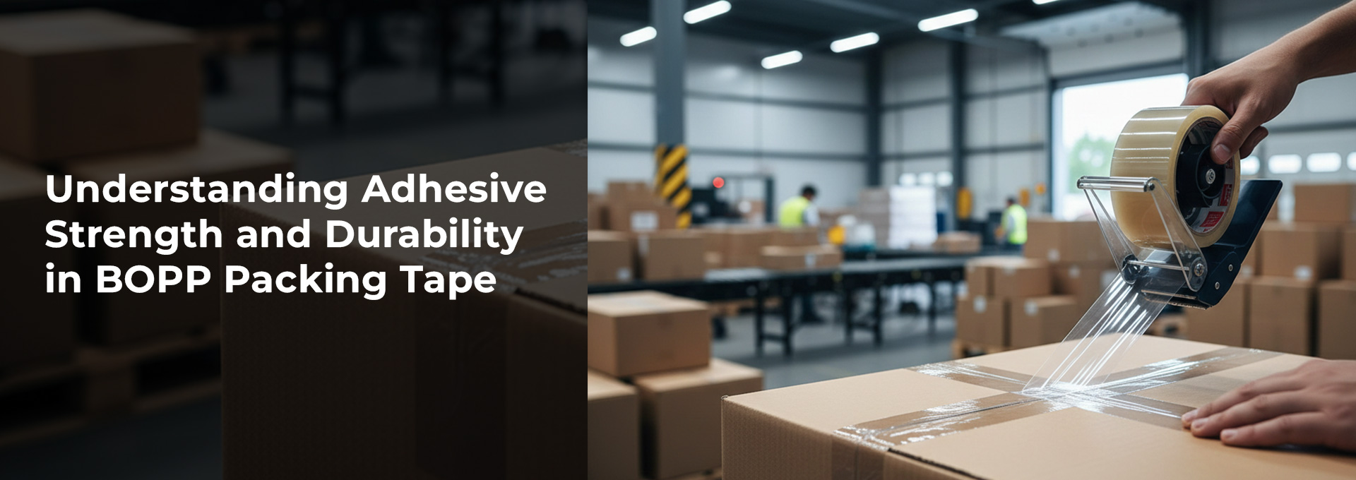 Understanding Adhesive Strength and Durability in BOPP Packing Tape