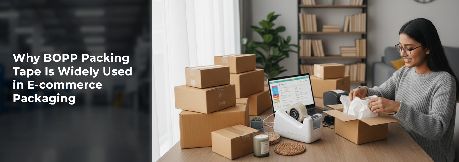 Why BOPP Packing Tape Is Widely Used in E-commerce Packaging
