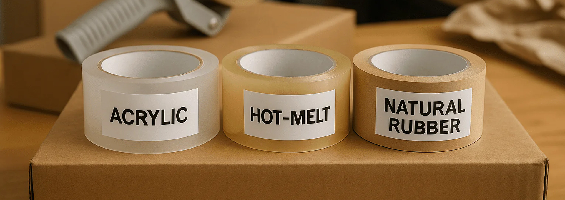 Hot Melt vs Acrylic Adhesive in BOPP Packing Tape: An Industrial Comparison